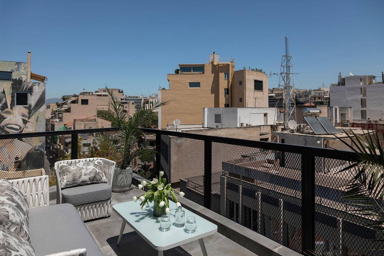 Melo Athens Hotel Bagian luar foto